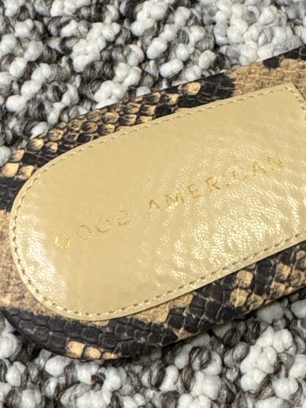 NWOB - Good American Python Print Slides - Picture 10 of 11